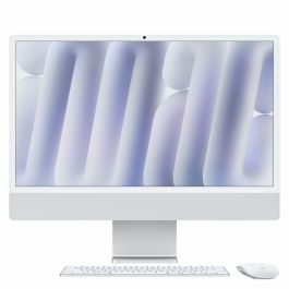 Apple MWUC3Y/A iMac 24" Retina 4.5K M4 8-Core CPU 16GB RAM 256GB SSD 8-Core GPU Plata Todo en Uno con Apple Intelligence Apple MWUC3Y/A iMac 24" Retina 4.5K M4 8-Core CPU 16GB RAM 256GB SSD 8-Core GPU Plata Todo en Uno con Apple Intelligence
