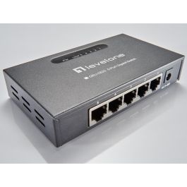 Level One GEU-0523 Switch de Red 5 Puertos Gigabit Ethernet Metálico