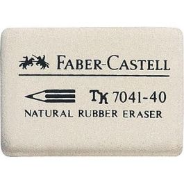 FABER-CASTELL 7041-40 Borrador sin látex blanco 26x8x34mm Precio: 10.69000031. SKU: B1JMEBVF49