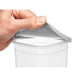 Bote Cuadrado Leknes 1,5L - Blanco Transparente 10.8x21.7x10.8 cm (24 Unidades) Bote Cuadrado Leknes 1,5L - Blanco Transparente 10.8x21.7x10.8 cm (24 Unidades)