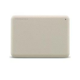 Toshiba Disco Duro Externo Canvio Advance 4 TB, USB 3.2 Gen 1 (5 Gbit/s), Beige