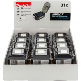 Makita Impact Black Bit-Set 31-tlg. - Puntas Phillips, Pozidriv, Torx Magnéticas de Acero de Aleación Precio: 242.49999983. SKU: B16RXGYXGV