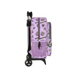 Mochila Escolar con Ruedas Monster High Best boos Lila 33 x 42 x 14 cm