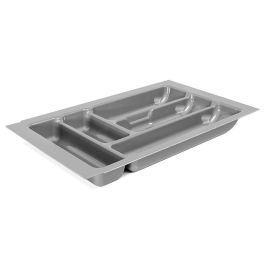 Herrajes Fab.Nacional Cubertero para Cajón Modelo Mauro, Termoplástico Alta Resistencia, Gris Metalizado, 4 Compartimentos, Módulo 350 Precio: 6.59000001. SKU: B12QQYJM2Q