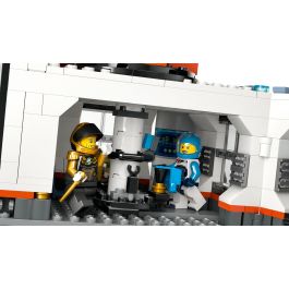 Lego City Base Espacial Y Plataforma de Lanzamiento 60434 - Set de Exploración Espacial con Nave, 6 Minifiguras y Robot