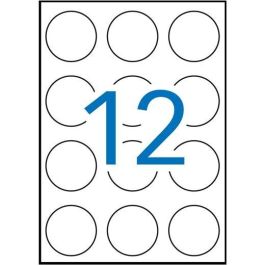 Apli Etiquetas Adhesivas Circulares Ø60 mm Inkjet-Láser 12 x 100H Blanco Precio: 18.49999976. SKU: S8400818
