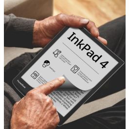 Pocketbook readers InkPad 4 - Ebook 7.8 Pulgadas, Pantalla E Ink Carta 1200, 32GB, Resistente al Agua IPX8, SMARTlight