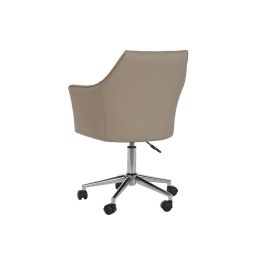 DKD Home Decor Silla Home Office Beige 59 x 83 x 59 cm