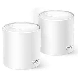TP-Link Deco X10 Access Point Mesh Wi-Fi 6 (2-pack) Blanco 190 m² Doble Banda 1500 Mbps Precio: 122.49999949. SKU: B1K44RNHCJ