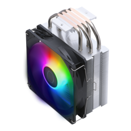 Cooler Master Hyper 212 Spectrum V3 Refrigerador de aire 12 cm, Negro/Plata, RR-S4NA-17PA-R1, PWM, 4 tubos disipadores, compatible con múltiples sockets