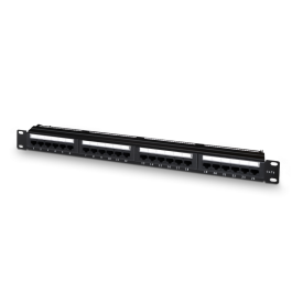 AISENS - PATCH PANEL DE 24 PUERTOS RJ45 CAT.6 UTP, 19 1U DUAL IDC, NEGRO Precio: 21.49999995. SKU: B16V8QVBZK