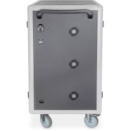 Digitus Carrito de Carga Móvil para 30 Portátiles/Tablets hasta 15.6 Pulgadas con USB-A, Negro