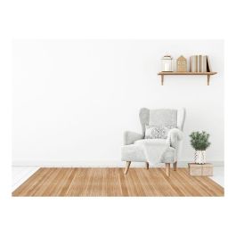 Bamboo Cool Alfombra de Bambú Natural 120 x 180 cm para Interior/Exterior