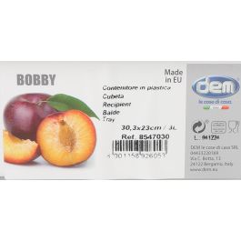 Cubeta Blanca Bobby 30.3 x 23 cm 3L - Dem (24 Unidades) Cubeta Blanca Bobby 30.3 x 23 cm 3L - Dem (24 Unidades)