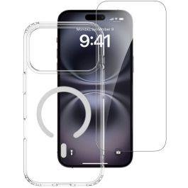 4smarts 360 Premium Protection Set para iPhone 17 Pro Max con Protector de Pantalla y Bumper Transparente
