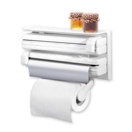 Dispensador de Aluminio, Film y Papel ABS Confortime (6 Unidades) Dispensador de Aluminio, Film y Papel ABS Confortime (6 Unidades)