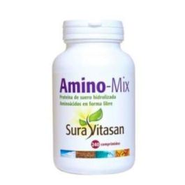 SURA VITASAN Amino-Mix, Complejo de Aminoácidos de Proteína de Suero Hidrolizada, 240 Comprimidos Precio: 32.5000005. SKU: B1J4Z9EQZ9