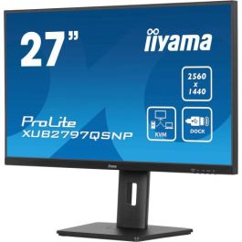 iiyama ProLite XUB2797QSNP-B1 pantalla para PC 68,6 cm (27") 2560 x 1440 Pixeles Wide Quad HD LED Negro