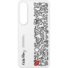 Samsung EF-MS931 Flipsuit Case para Galaxy S25, Funda para móvil 6.2", Protección caídas/rayones, Multicolor y Blanco