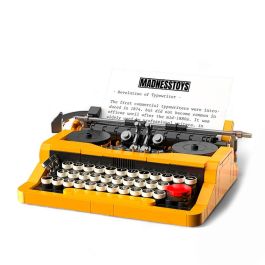MADNESSTOYS Kit de Construcción Máquina de Escribir Retro 254 piezas. Recrea una máquina de escribir clásica. Precio: 17.5000001. SKU: B16F6W4KTW
