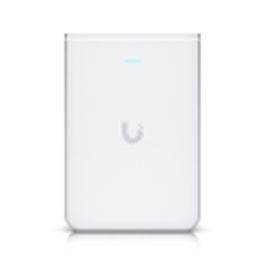 Ubiquiti Punto de Acceso WiFi 7 (AP) para Montaje en Pared, 6 GHz, 6 Flujos Espaciales, Puerto 2.5 GbE RJ45, PoE+, 22W, Blanco