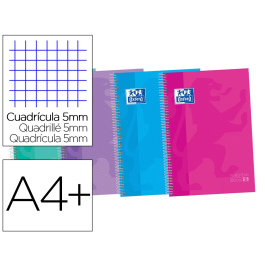 Oxford Europeanbook 5 Write&Erase Cuaderno Espiral A4+ 120 Hojas Microperforado Tapa Extradura Colores Tendencia (Set de 5) (Set de 5) Precio: 33.4999995. SKU: S8414341