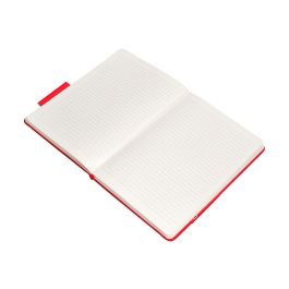 Cuaderno Con Gomilla Antartik Notes Tapa Dura A4 Hojas Rayas Rojo 100 Hojas 80 gr Fsc