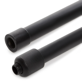 Barra de Suspensión LED Extensible para Carril 50-100Cm - Negro