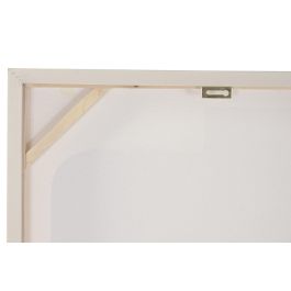 DKD Home Decor Cuadro Scandi Blanco Lienzo y MDF 62 x 4.5 x 92 cm (2 Unidades)