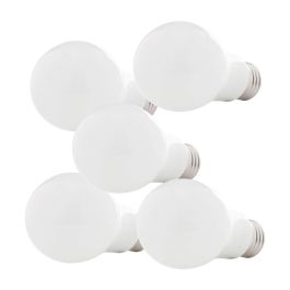 Pack 5 Bombillas LED E27 5W 450Lm 6000ºK 40.000H [HO-ED-B3-E27-5W-CW-PK5-AP]