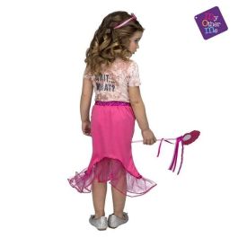 My Other Me Disfraz Tutú Sirenita Rosa Talla 3-6 Años 100% Poliéster
