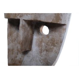 DKD Home Decor Máscara Tribal Tropical 2c25 - Figura Decorativa de Resina y Hierro, 32 x 7 x 67 cm
