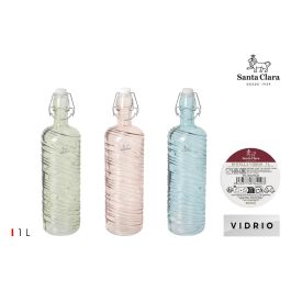 Inde Botella de Vidrio 1 Litro para Gaseosa Move, 3 Colores, 8.2 x 32 x 8.2 cm (12 Unidades) Precio: 39.4823. SKU: B1393BEH9R