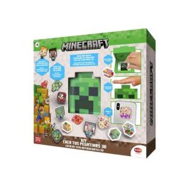 Crea tus pegatinas 3D minecraft. incluye fondos, escoge la forma y mixers, además con 2 personajes Precio: 28.49999999. SKU: B1BPSKESBF