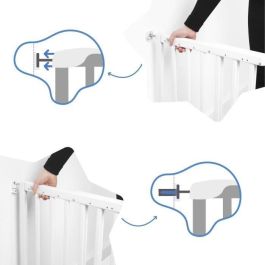 Badabulle Deco Pop Barrera de seguridad blanca Sujetador extensible Presión y tornillos (63.5 - 106cm) Badabulle Deco Pop Barrera de seguridad blanca Sujetador extensible Presión y tornillos (63.5 - 106cm)