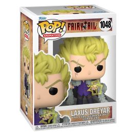 Funko Pop Figura Vinilo Laxus Dreyar de Fairy Tail, Coleccionable 9cm
