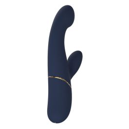 Vibrador Doble Estimulación Dream Toys Goddess Collection Azul Vibrador Doble Estimulación Dream Toys Goddess Collection Azul