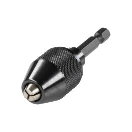 Wolfcraft Portabrocas de acción rápida 0,5-6,5mm 2625000 para atornilladores de batería, profesional/doméstico