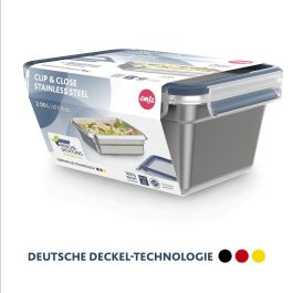 Fiambrera Tefal N11506 Plateado Acero Inoxidable Rectangular 2 L