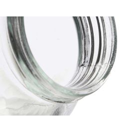 Vivalto Set 4 Especieros 200 ml Vidrio Metal Plástico Transparente 27 x 8.5 x 8.5 cm (Set de 24)