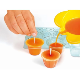 Clementoni Taller de Velas Creador de Talentos - Kit para Hacer Velas con Cera y Accesorios - A Partir de 7 Años