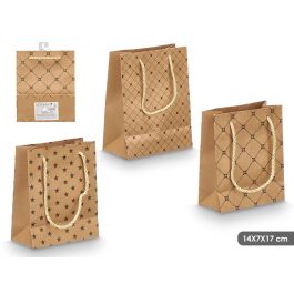 Bolsa Asa Kraft Surtidos Estampados 14x7x17 cm - Pincello (48 Unidades) Precio: 16.50000044. SKU: B1HALBXB28