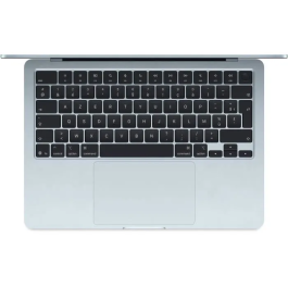 Apple MacBook Air M4 13.6" (2025) 16GB RAM 256GB Almacenamiento CPU 10 núcleos GPU 8 núcleos Azul cielo MC6T4FNA