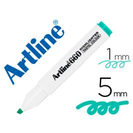 Rotulador Artline Fluorescente Ek-660 Verde Pastel Punta Biselada 12 unidades Precio: 17.544999891099998. SKU: B1KN8QCCAH