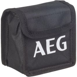 Medición láser AEG CLG220-B, alcance 20 m, láser verde, 2 líneas, con 1 adaptador, 2 pilas AA, 1 bolsa de almacenamiento, tira de velcro