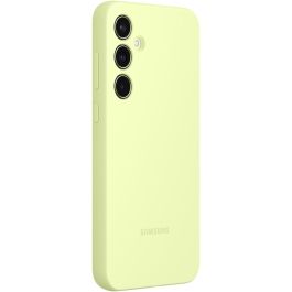 Samsung Funda de Silicona para Galaxy A55 5G - Funda Resistente a Golpes y Arañazos (Verde Lima)