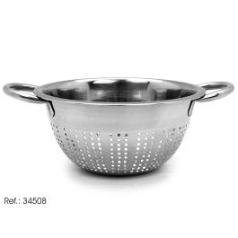 Kinvara Colador de Acero Inoxidable con Asas 21 cm de Diámetro - Utensilio de Cocina para Escurrir Alimentos Color Plata (24 Unidades) Precio: 38.50000022. SKU: B1AQEDZD73
