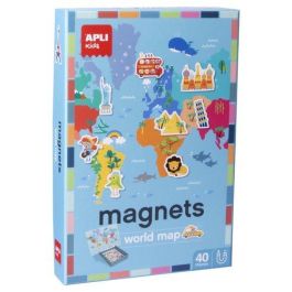 Juego Magnetico Apli Mapa Mundi 40 Piezas Precio: 17.89000004. SKU: B1CE4FTMP9