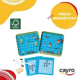 Juego barcos arrr de madera en caja de metal. 8 piezas. 2 jugadores. 19x19x3,5cm Juego barcos arrr de madera en caja de metal. 8 piezas. 2 jugadores. 19x19x3,5cm