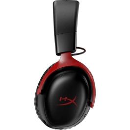 Auriculares inalámbricos para juegos - HyperX Cloud III - para PC y consola - Negro/Rojo